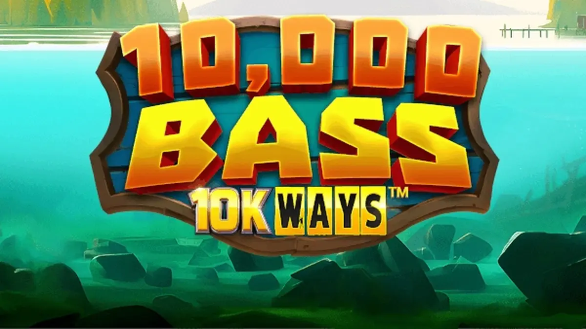 Tampilan antarmuka permainan slot 10,000 Big Bass 10K Ways